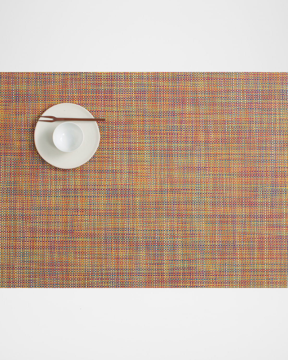Chilewich Mini Basketweave Confetti Placemat In Confetti