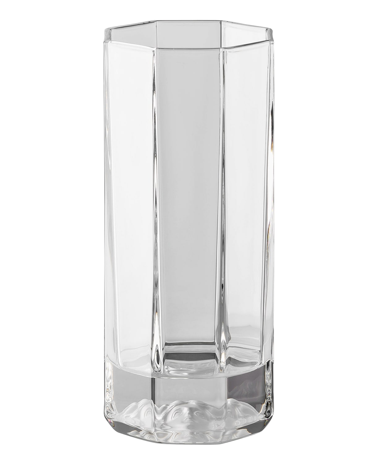 Shop Versace Medusa Lumiere Iced Tea Glasses, Set Of 2 In Clear