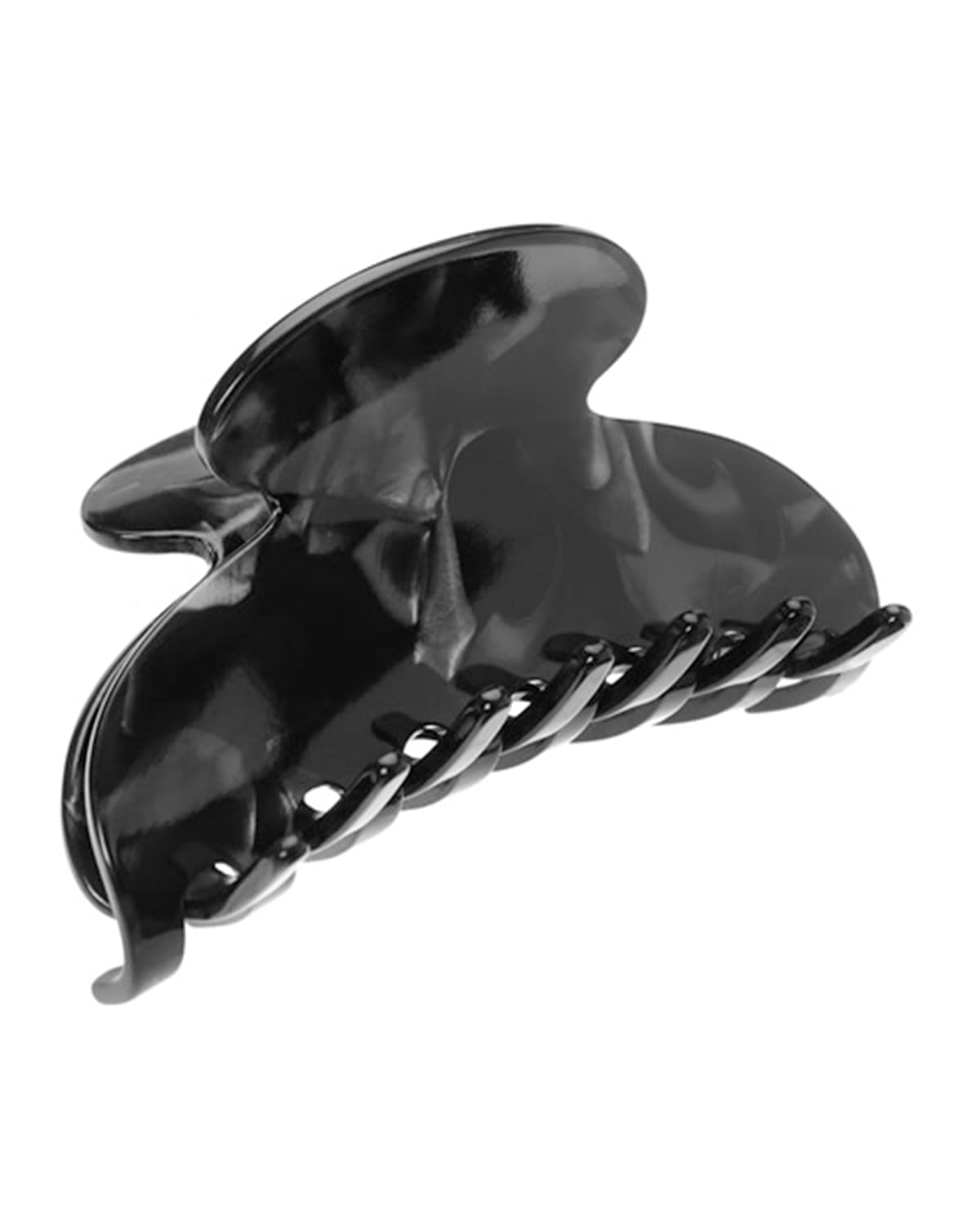 France Luxe Couture Classic Jaw Clip In Nacro Black