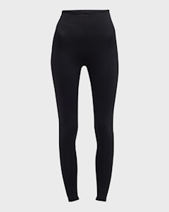Eileen Fisher Black Ankle Leggings