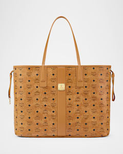 MCM Liz Reversible Large Visetos Tote Bag Neiman Marcus