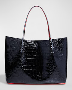 Christian Louboutin Cabarock Small in Alligator Embossed Leather Neiman Marcus