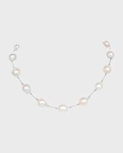 M.C.L. by Matthew Campbell Laurenza Multi Pearl Hematite Beaded Necklace Neiman Marcus