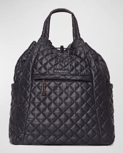 MZ WALLACE Crosby Quilted Nylon Backpack Bag Neiman Marcus