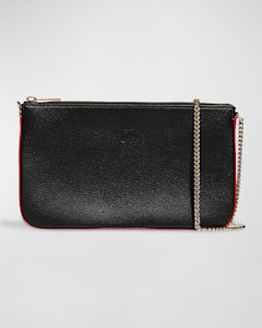 Louboutin black purse clearance