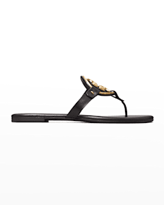 Tory Burch Miller Soft Patent Leather Sandals Neiman Marcus