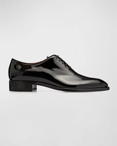 Ferragamo Men s Gianbattista Patent Leather Oxfords Neiman Marcus
