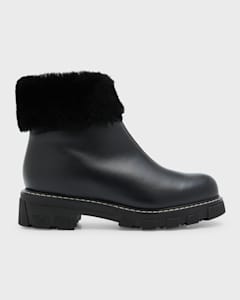 Vince shearling boots cheap