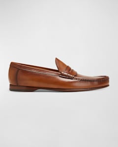 Ralph Lauren Purple Label Men s Meegan Calfskin Penny Loafers Neiman Marcus