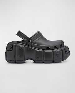 Balenciaga x Crocs™ Men's Hardcrocs™ Platform Clogs | Neiman ...