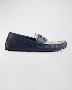Gucci leather driver with horsebit store