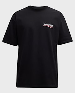 Balenciaga Men's Top League Long Sleeve T Shirt Oversized