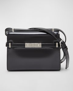 Saint laurent manhattan medium smooth leather tote bag best sale