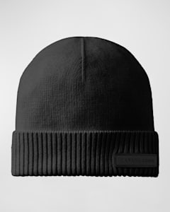 Canada goose mens chunky rib beanie online