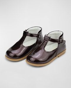 Elephantito Baby Shoes - Girls Mary Janes - Patent Black main image 0