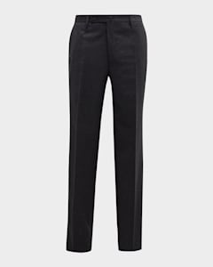Saint Laurent Men's Wool Gabardine Pants | Neiman Marcus