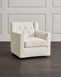 Bernhardt alana swivel chair best sale
