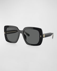 Tory burch chevron sunglasses discount