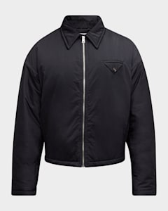 Bottega Veneta Men's Fine Wool-Blend Jacket | Neiman Marcus