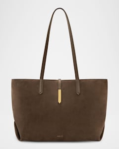 Toteme Belted Tote Bag in Suede | Neiman Marcus