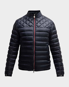 Moncler Men's Montcla Short Down Jacket | Neiman Marcus