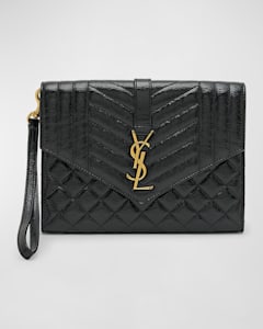 Ysl quilted pouch cheap
