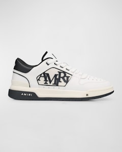 Amiri Men's Classic Leather Logo Low-Top Sneakers | Neiman Marcus