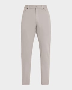 ZEGNA Men's Premium Cotton Dress Pants | Neiman Marcus