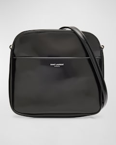 Saint Laurent Men's City Mini Crossbody Bag in Nylon