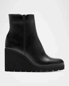Tory burch wedge ankle boots on sale