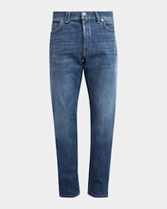 Diesel Men's Drawstring Side-Zip Jeans | Neiman Marcus