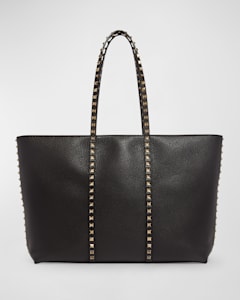 Valentino Garavani Rockstud Vitello Tote Bag Neiman Marcus
