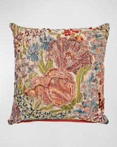 Mackenzie-Childs Frog Throw Pillow