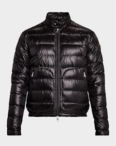 Moncler Men's Montcla Short Down Jacket | Neiman Marcus
