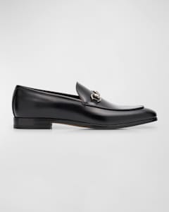 Gucci Men s Jordaan Leather Loafers Neiman Marcus