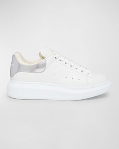 Chloe Platform Speckled Mix Leather Sneakers | Neiman Marcus Chloe Platform Speckled Mix Leather Sneakers | Neiman Marcus