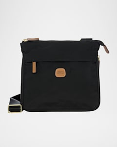 Saint Laurent Men's City Mini Crossbody Bag in Nylon