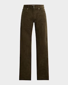 Zanella Men's Solid Corduroy Dress Pants | Neiman Marcus