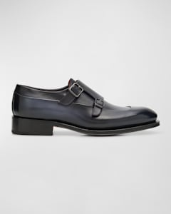 Men's Geoffrey Limited Edition Single-Monk Strap Loafers | Neiman Marcus