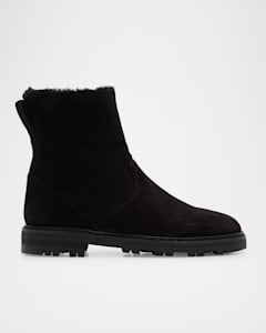 Neiman marcus black booties top
