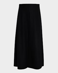 Fuzzi Ruched Tulle Pencil Midi Skirt Neiman Marcus