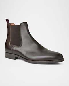 Brunello Cucinelli Men's Polished Calfskin Dress Boots Brunello Cucinelli Men's Polished Calfskin Dress Boots