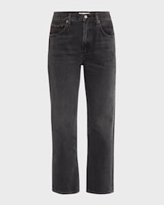 AGOLDE Harper Mid-Rise Relaxed Straight Jeans | Neiman Marcus