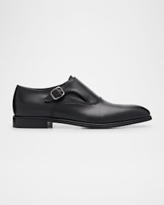 Magnanni Men's Omnia Double Monk Strap Loafers | Neiman Marcus Magnanni Men's Omnia Double Monk Strap Loafers | Neiman Marcus