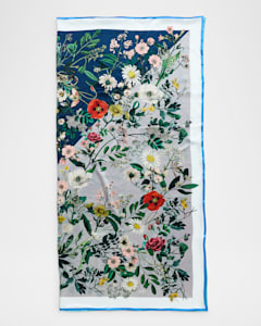 DOUBLE SIDED SCARF WILD BELLE