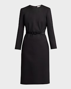 THE ROW Myra Long Sleeve Maxi Shirtdress Neiman Marcus