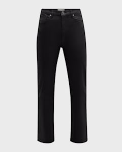 Paige Women s Cindy Black Fog Luxe Coating Straight Jeans Size 31