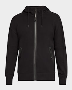 Stone Island Men s Zip Hoodie with Pocket Neiman Marcus