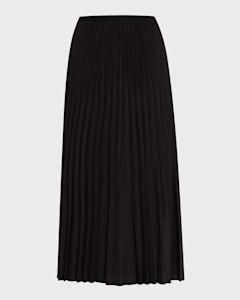 12285 Sax Embellished Midi Skirt