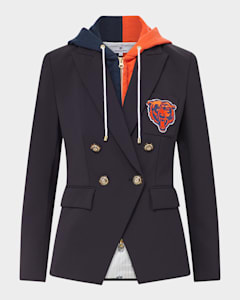 Veronica Beard Scuba Schoolboy Blazer Jacket Neiman Marcus